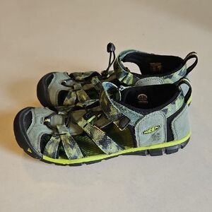 Youth Green Keen Sandals